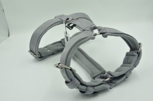 Szelki z mięciutkim polarem o szer.4cm STAL NIERDZEWNA - POLECANE