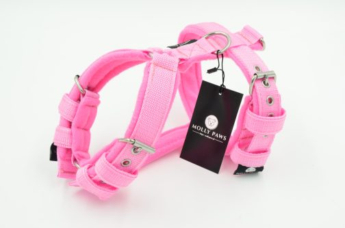 DSC_0286 Szelki z mięciutkim polarem o szer. 2.5cm STAL NIERDZEWNA - POLECANE