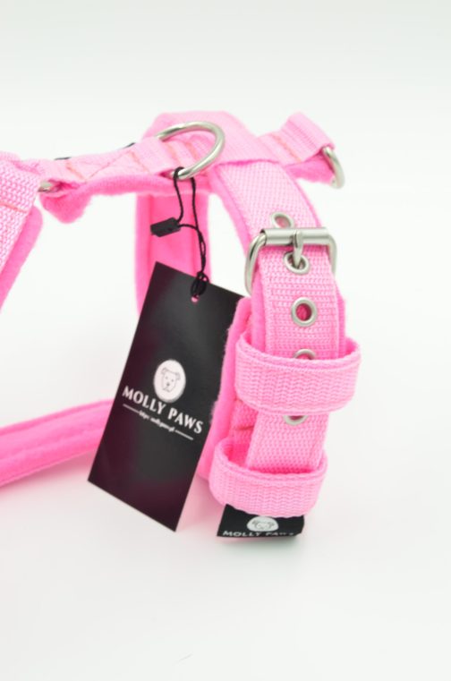 DSC_0288 Szelki z mięciutkim polarem o szer. 2.5cm STAL NIERDZEWNA - POLECANE