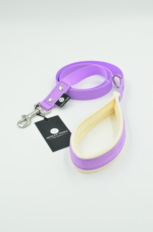 Smycz z rączką szer.2.5cm STAL NIERDZEWNA - POLECANE