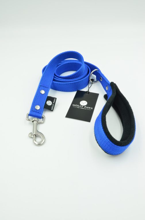 Smycz z rączką szer.2.5cm STAL NIERDZEWNA - POLECANE