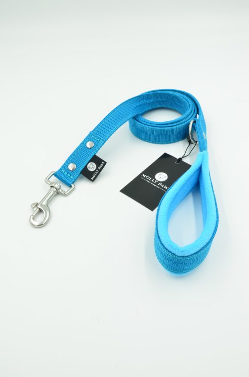 Smycz z rączką szer.2.5cm STAL NIERDZEWNA - POLECANE