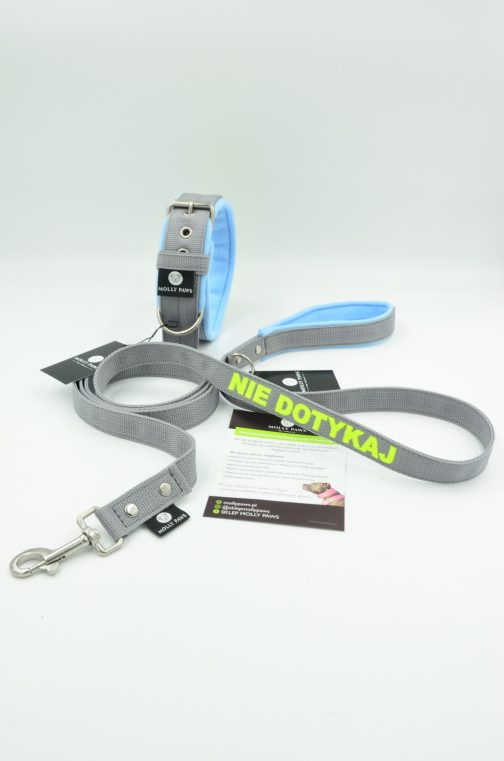 DSC_0618 2.5cm Smycz Z Rączką I Własnym Haftem STAL NIERDZEWNA - POLECANE