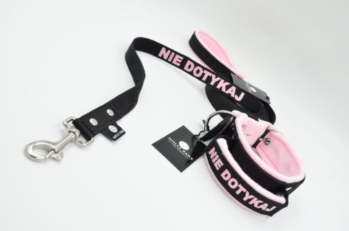 DSC_1187 2.5cm Smycz Z Rączką I Własnym Haftem STAL NIERDZEWNA - POLECANE