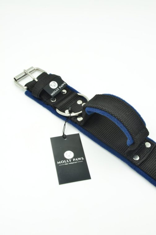 DSC_0044 Obroża z Uchwytem i polarem o szer.5cm STAL NIERDZEWNA- POLECANE