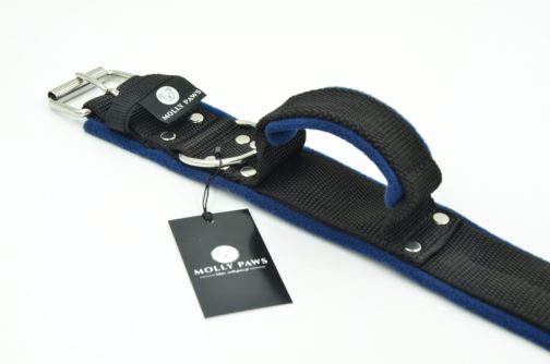 DSC_0045 Obroża z Uchwytem i polarem o szer.5cm STAL NIERDZEWNA- POLECANE