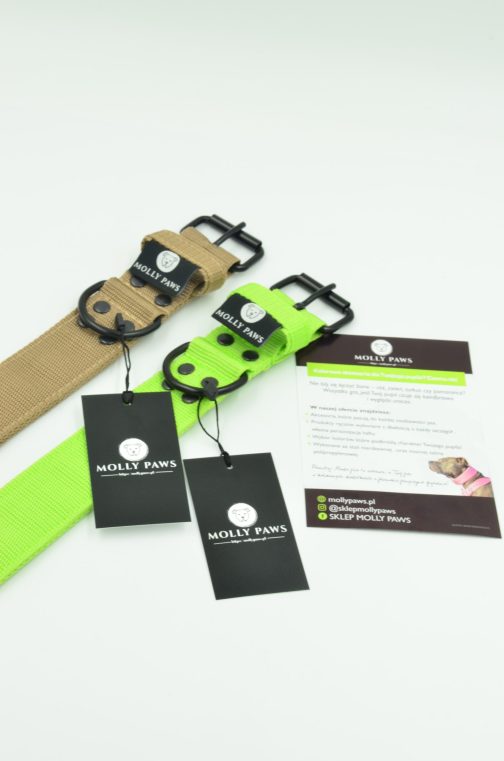 Obroża o szerokości 4cm lekka