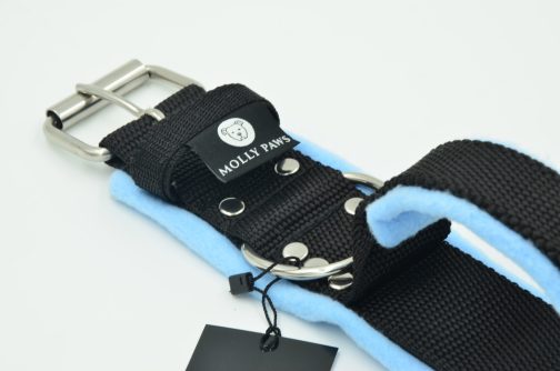 DSC_0210 Obroża z Uchwytem i polarem o szer.5cm STAL NIERDZEWNA- POLECANE