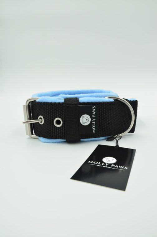 DSC_0215 Obroża z Uchwytem i polarem o szer.5cm STAL NIERDZEWNA- POLECANE