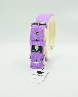 Obroża z uchwytem i polarem o szer.4cm STAL NIERDZEWNA - POLECANE