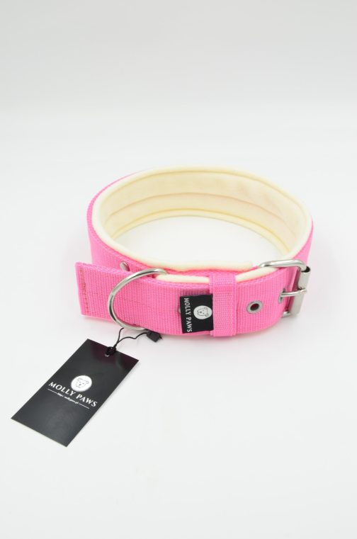 Obroża z polarem o szerokości 5cm STAL NIERDZEWNA - POLECANE