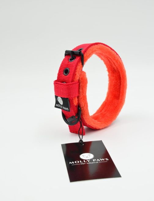 Lekka Obroża z polarem o szerokości 2cm