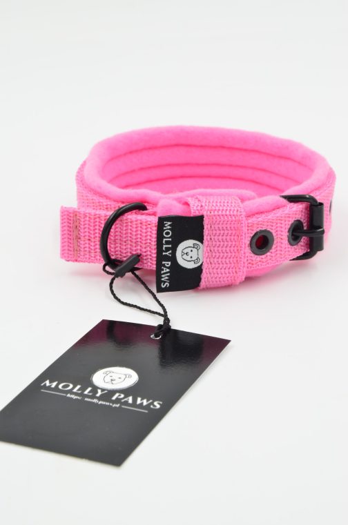 Lekka Obroża z polarem o szerokości 2cm