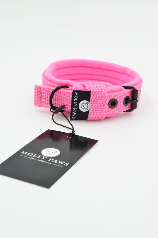 Lekka Obroża z polarem o szerokości 2cm