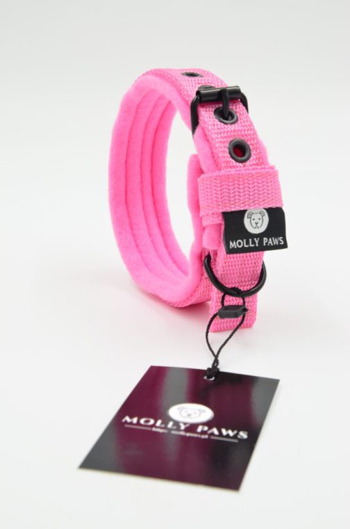 Lekka Obroża z polarem o szerokości 2cm