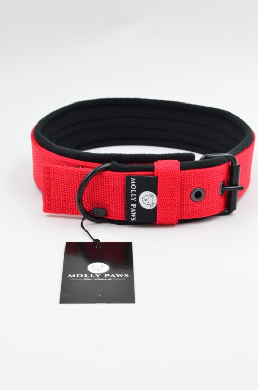 Lekka Obroża z polarem o szerokości 4cm