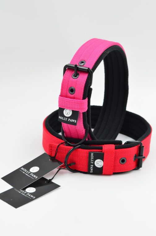 Lekka Obroża z polarem o szerokości 4cm