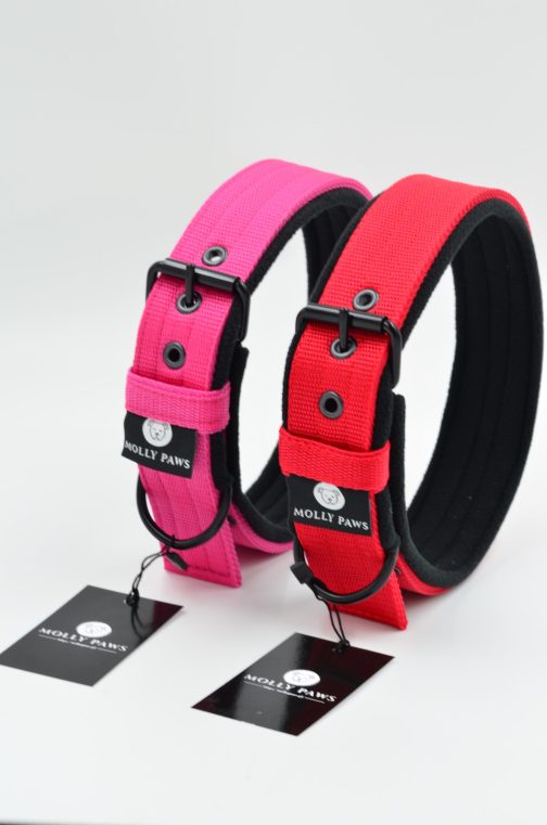 Lekka Obroża z polarem o szerokości 4cm