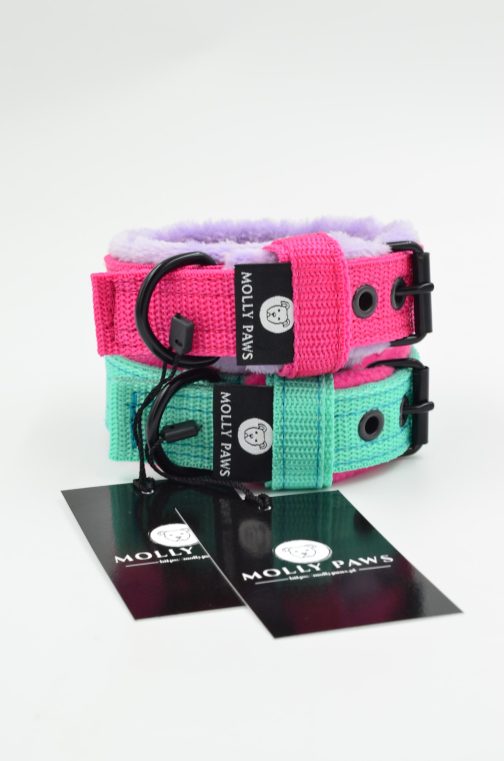 Lekka Obroża z polarem szerokości 2.5cm