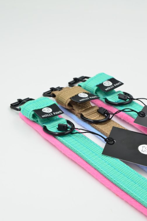 Lekka Obroża z polarem o szerokości 2cm