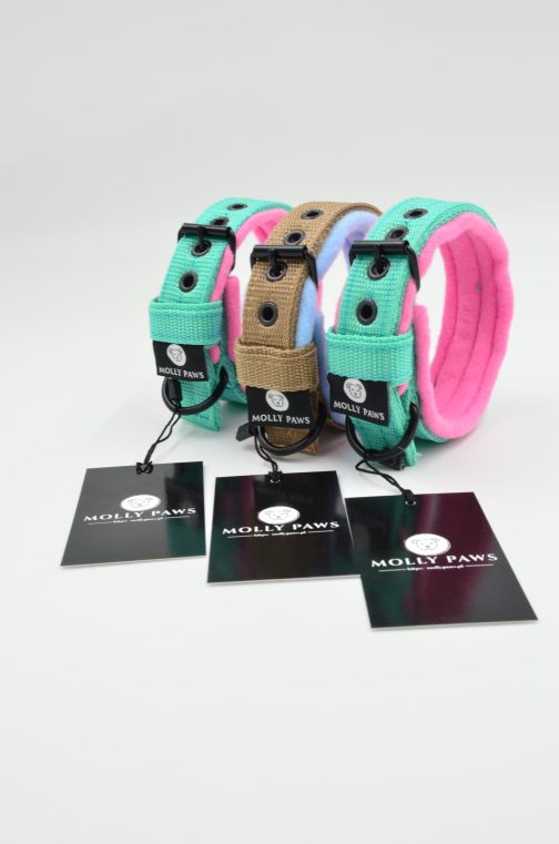 Lekka Obroża z polarem o szerokości 2cm