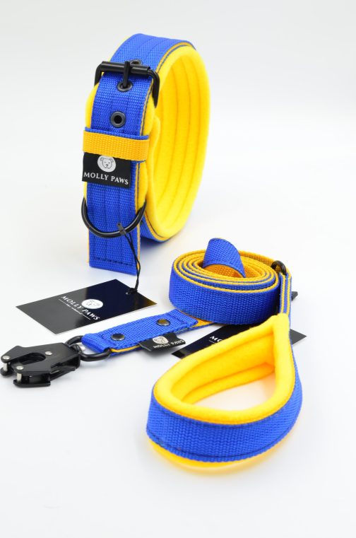 Lekka Obroża z polarem o szerokości 4cm