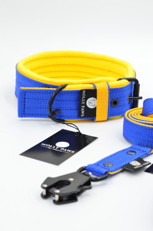 Lekka Obroża z polarem o szerokości 4cm