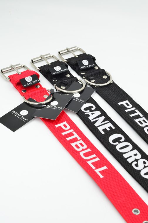 DSC_0751 Obroża o szerokości 5cm Z Własnym Haftem