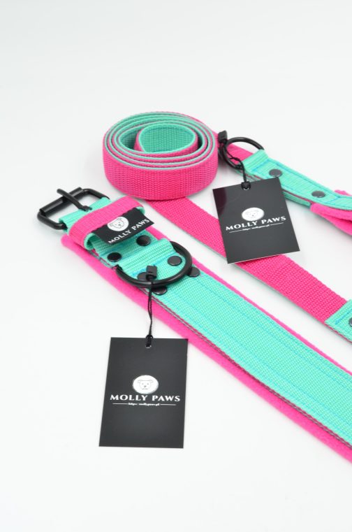 Lekka Obroża z polarem o szerokości 4cm