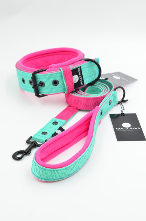 Lekka Obroża z polarem o szerokości 4cm