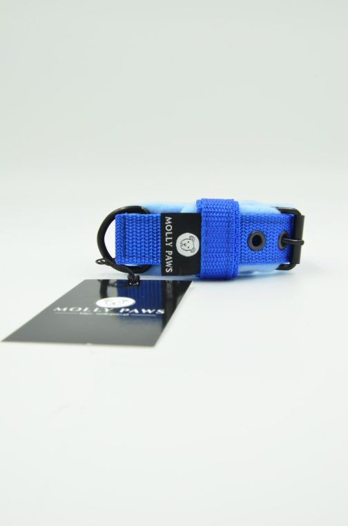 Lekka Obroża z polarem i Haftem o szerokości 2.5cm