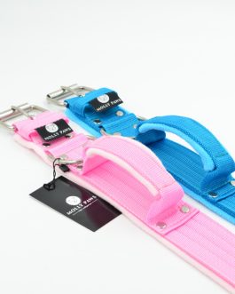 Obroża z Uchwytem i polarem o szer.5cm STAL NIERDZEWNA- POLECANE