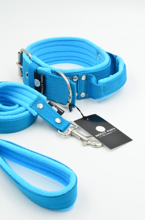 DSC_0819 Obroża z Uchwytem i polarem o szer.5cm STAL NIERDZEWNA- POLECANE