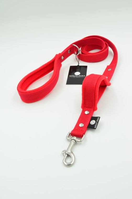 Smycz z dodatkowym uchwytem o 2.5cm STAL NIERDZEWNA - POLECANE