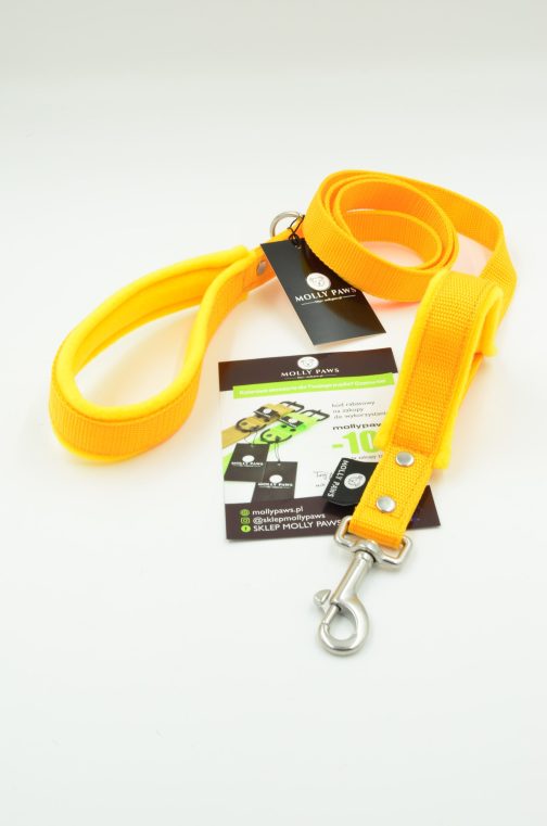 Smycz z dodatkowym uchwytem o 2.5cm STAL NIERDZEWNA - POLECANE