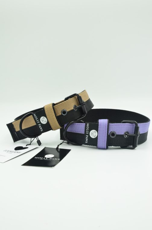 Obroża Lekka o szer. 4cm DWA KOLORY