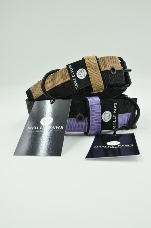 Obroża Lekka o szer. 4cm DWA KOLORY