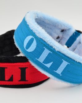 DSC_0399 Obroża Lekka - półzaciskowa z Własnym Haftem