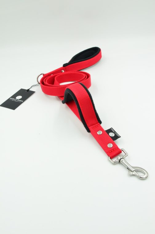 Smycz z dodatkowym uchwytem o 2.5cm STAL NIERDZEWNA - POLECANE