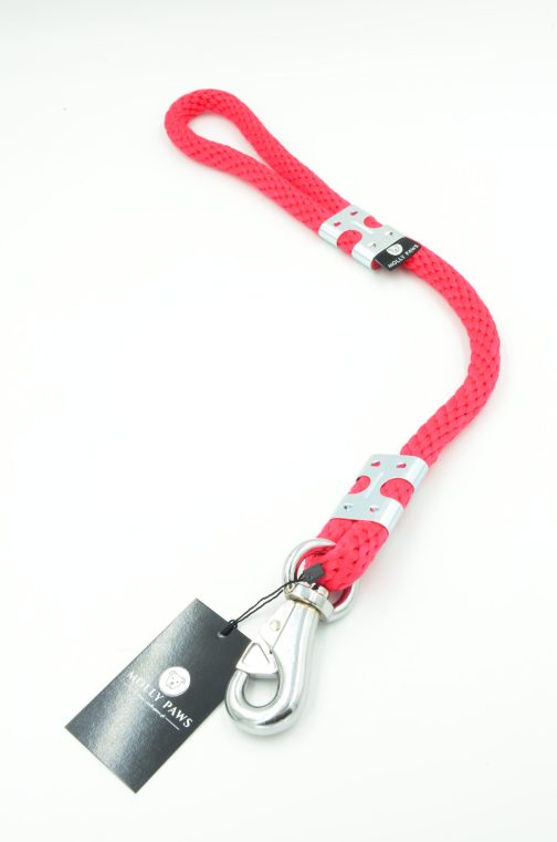 Smycz z liny dł. 65cm-do prowadzenia psa przy nodze