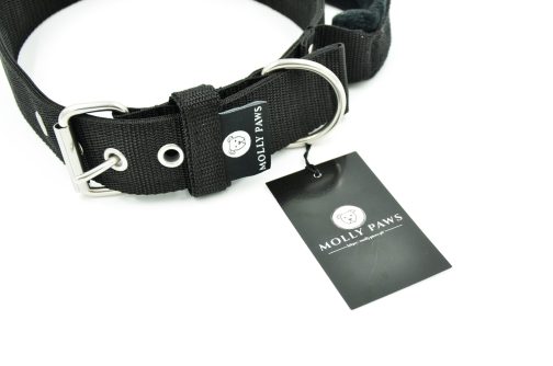 DSC_0530 Obroża z Uchwytem o szer.5cm STAL NIERDZEWNA - POLECANE