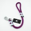 Smycz z liny dł. 65cm-do prowadzenia psa przy nodze