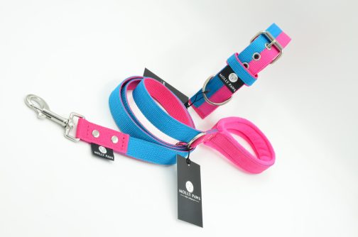 DSC_0892 Obroża o szer. 4cm DWA KOLORY STAL NIERDZEWNA - POLECANE