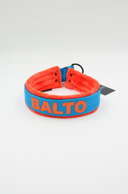 Obroża Lekka - półzaciskowa z Własnym Haftem