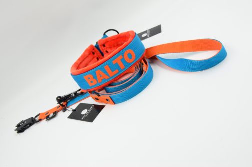 Obroża Lekka - półzaciskowa z Własnym Haftem