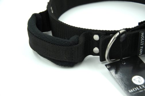 obroża z uchwytem Obroża z Uchwytem o szer.5cm STAL NIERDZEWNA - POLECANE