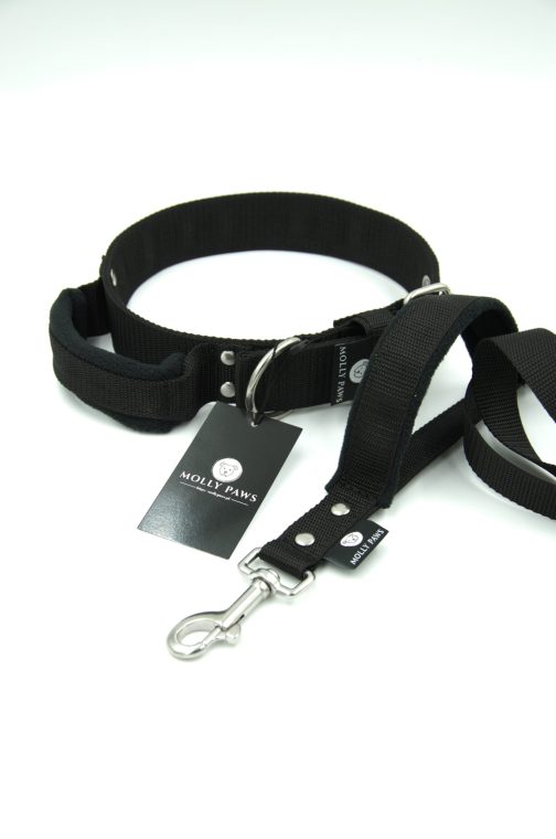 obroza z uchwytem 56 Obroża z Uchwytem o szer.5cm STAL NIERDZEWNA - POLECANE