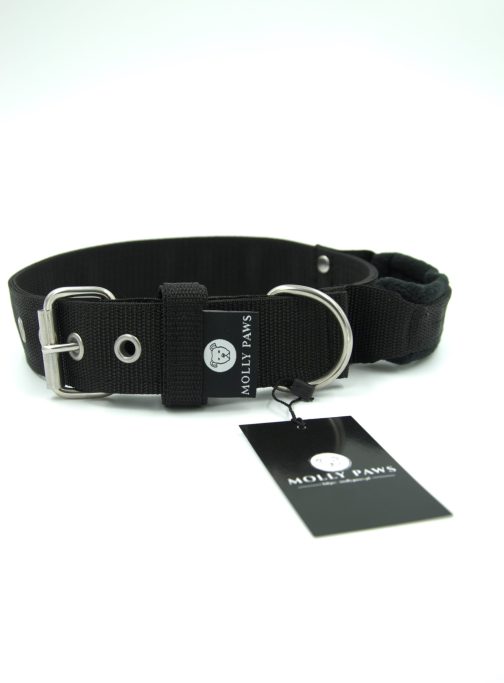 OBROZE Z UCHYTEM 2 Obroża z Uchwytem o szer.5cm STAL NIERDZEWNA - POLECANE