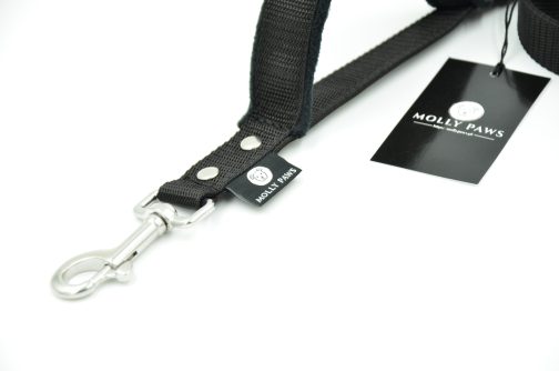 Smycz z dodatkowym uchwytem o 2.5cm STAL NIERDZEWNA - POLECANE