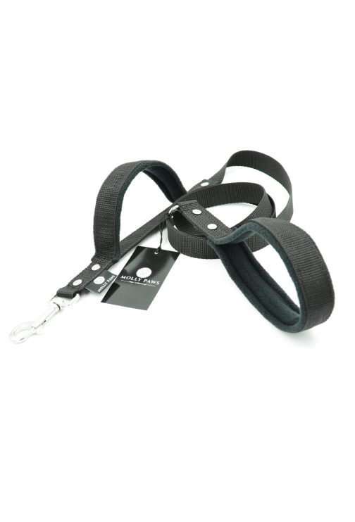 Smycz z dodatkowym uchwytem o 2.5cm STAL NIERDZEWNA - POLECANE